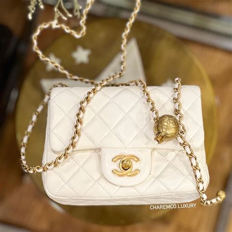 chanel mini purse price|chanel small purse white.